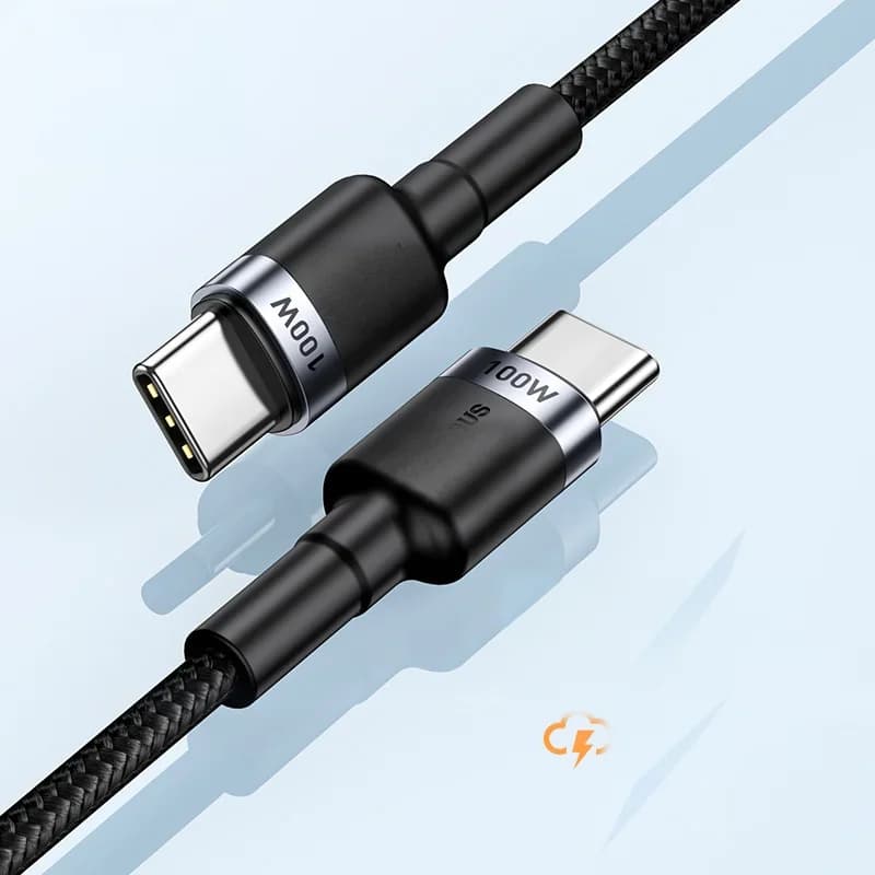 Cablu USB-C la USB-C, Încărcare Rapidă PD 100W