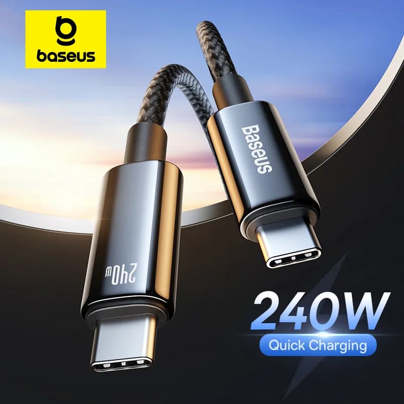 Cablu USB-C la USB-C, Încărcare Super Rapidă 240W